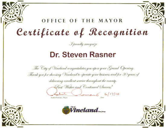 Dr Rasner Awards